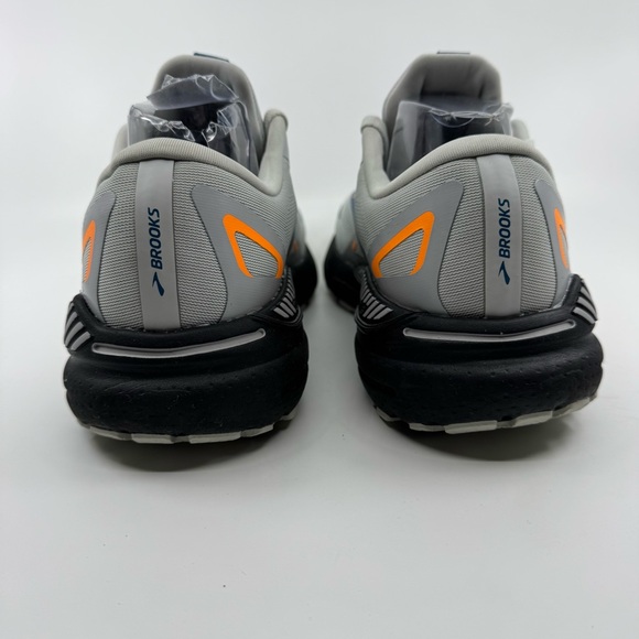 Brooks Adrenaline GTS 23 GTX waterproof Sneakers Oyster Mushroom/Orange/Blue SZ9 - Picture 3 of 11